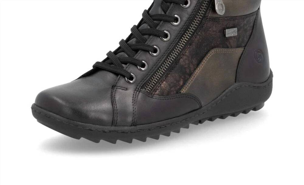 NEW REMONTE women's r1458 liv ankle boots in schwartz